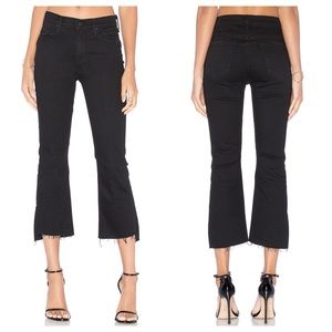 MOTHER Denim Insider Crop Step Fray, Not Guilty